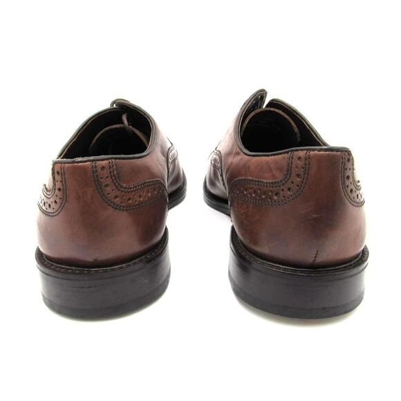 JOHNSTON & MURPHY LEWIS BROWN CAP TOE MEN\'S SHOES SZ 9 main image 2